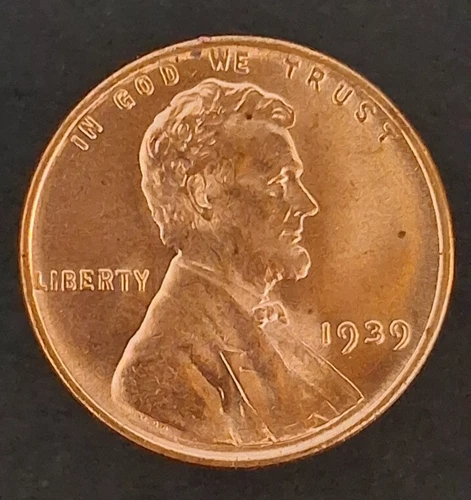 1939 Lincoln Cent Wheat Penny, Proof like Nice Gem PR#163