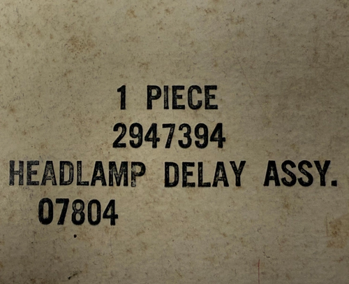 1970 Dodge Plymouth B-Body Headlight Headlamp Delay Relay W/ Bracket 2947394 NOS - Picture 2 of 12