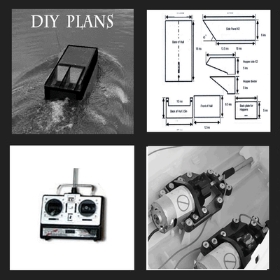 BUILD YOUR OWN RC CARP BAIT BOAT DIY PROJECT eBay