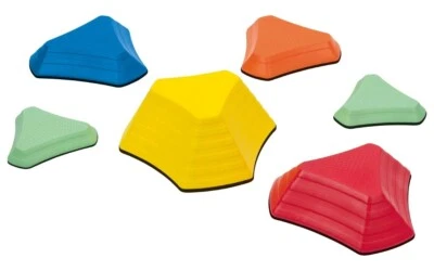 Playtive Balanciersteine Balance Gleichgewicht ab 1,5 Jahre max. 50 kg 6 Steine