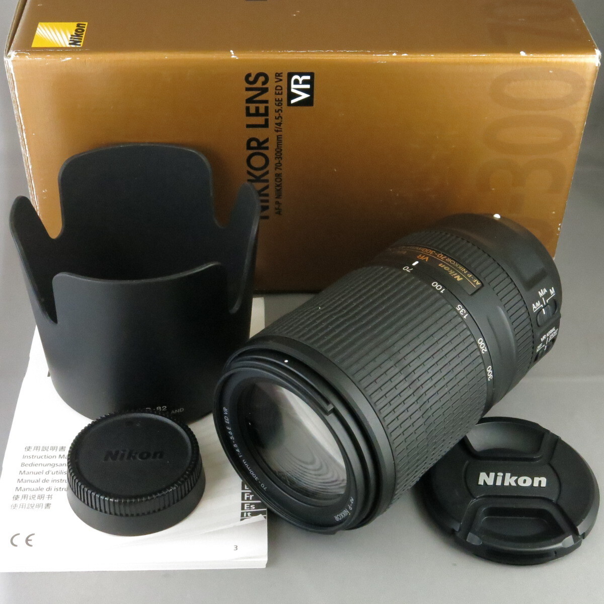 Nikon Nikon AF-P70-300mmF4.5-5.6E VR Nikon F mount NO.7091 Nikon Nikon AF-P70-300mmF4.5-5.6E VR Nikon F mount NO.7091
