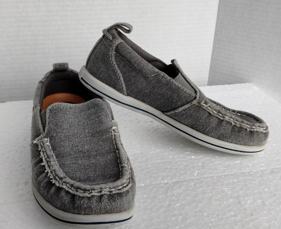 Boys Gray ANCHORS EDGE BAY Little kid Big Kid Jimmy Casual Shoe