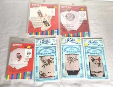 New Dizzle Glenda's Fashion Patterns Art Pre-shaded Christmas Transfer Iron On 