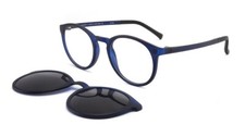 Optische Brille Unisex Tieffe MAGNETO 3 13 ( Satin Blau ) + Polar Clip