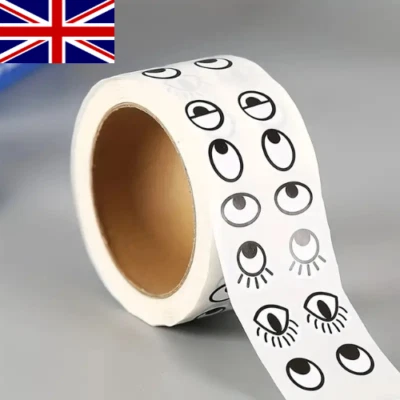 Eye Stickers, Vinyl Stickers, Fun Craft Sticker, Children Arts and Crafts DIY UK