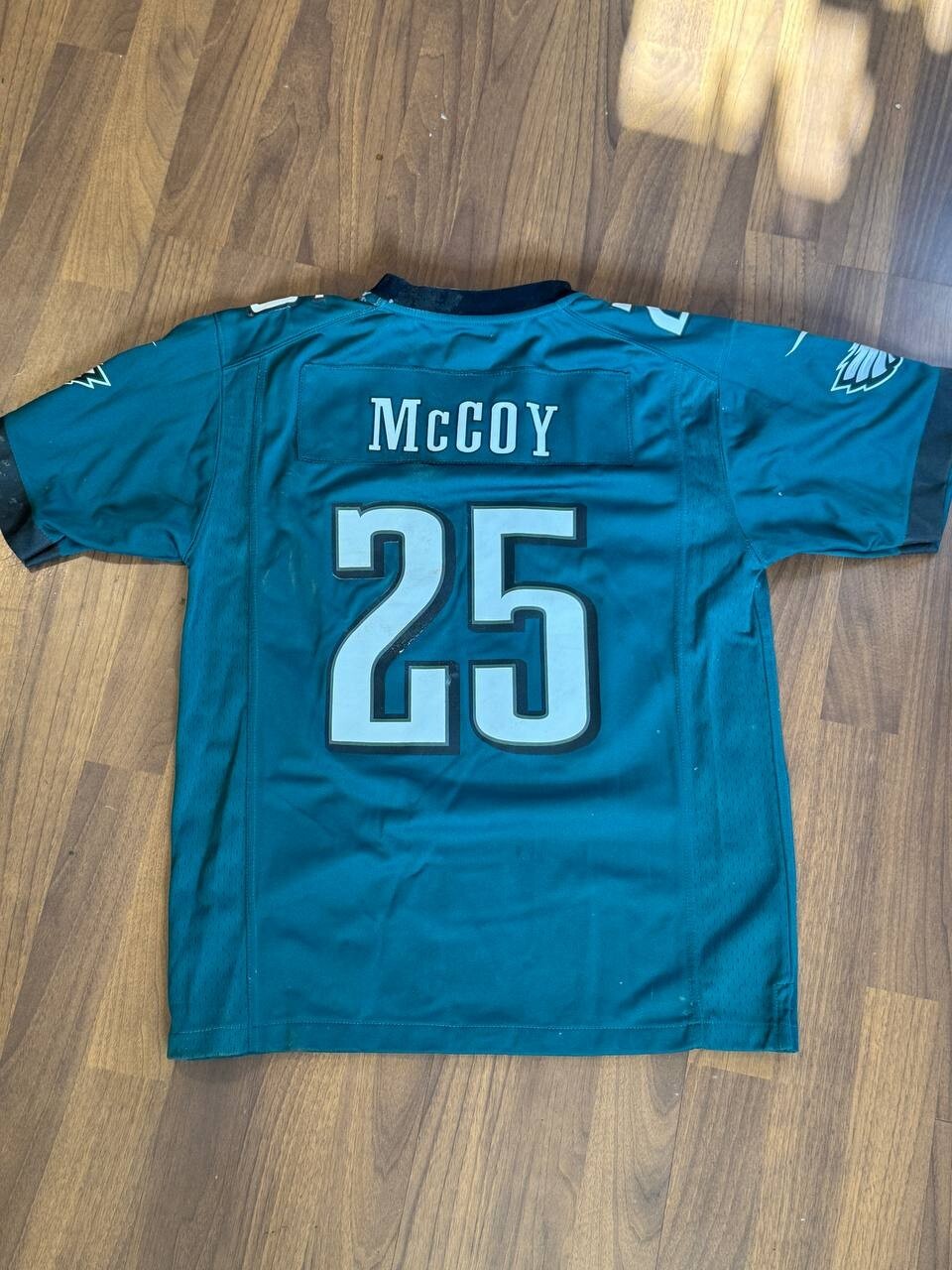 WOMEN'S REEBOK NFL PHILADELPHIA EAGLES LeSEAN McCOY GREEN JERSEY SIZE L