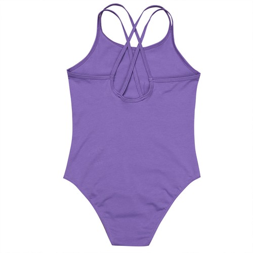 AU Kids Girls Double Straps Ballet Leotard Professional Dance Gymnastic Bodysuit - Picture 13 of 32