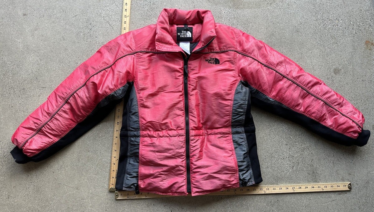 Vintage The North Face Arc 600 Goose Down Red & Black Puffer 