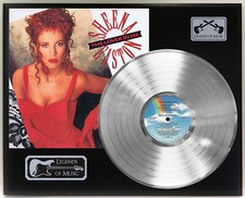 Sheena Easton - The Lover In Me Silver LP Record Plaque Display