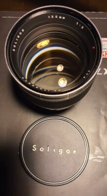 Soligor 135mm F2 C/D nikon Anschluß 