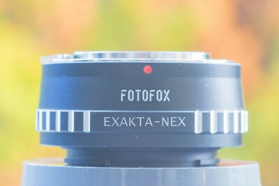 EXA NEX Adapter - Objektiv Adapter Ring EXAKTA Lens to Sony NEX + Sony E Mount