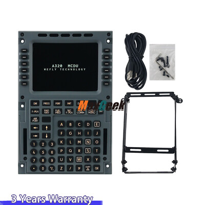 WEFLY A320 MCDU Simulator Metal Stand&Flight Simulation Software XPLANE 11/12