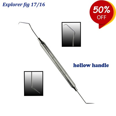 ZAHNDIAGNOSTIK ENTDECKER SONDE FIG.16/17 HYGIENIKER HOHLGRIFF