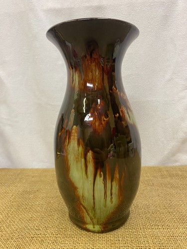 LARGE VINTAGE EWENNY WELSH STUDIO ART POTTERY VASE