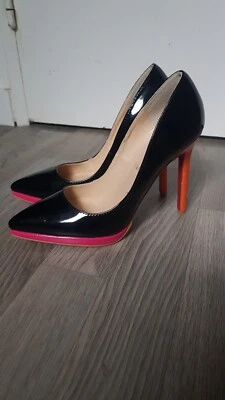 Escarpin Christian Louboutin Pigalle 120 - Photo 1/4