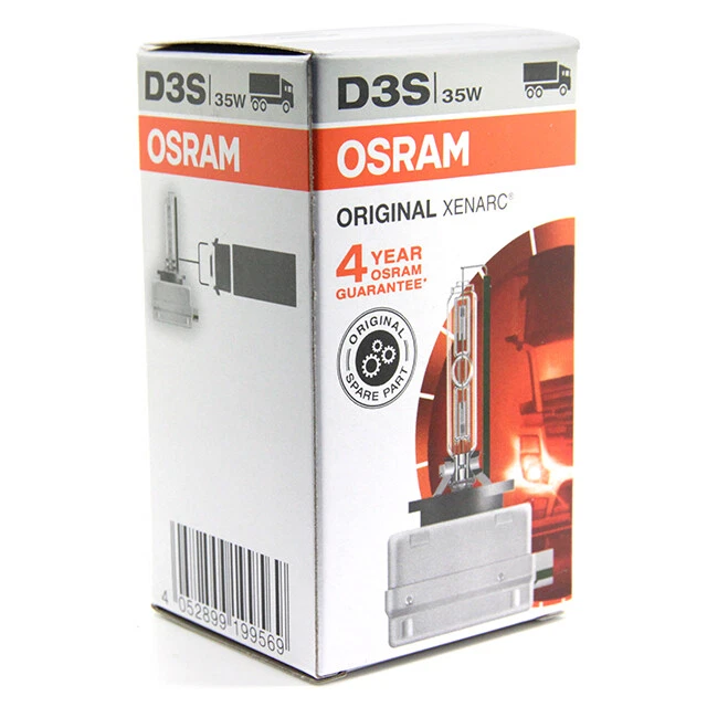 2 x D3S OSRAM XENARC HEADLIGHT BULB PK32D-5 GLOBE - Image 2 of 4