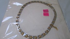 Magnetic Therapy Necklace Gold and Silver