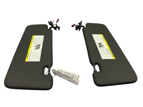 2019-2023 BMW X5 G05 OEM RH FRONT RIGHT & LEFT SUN VISOR PAIR (2) | BLACK - Picture 11 of 13