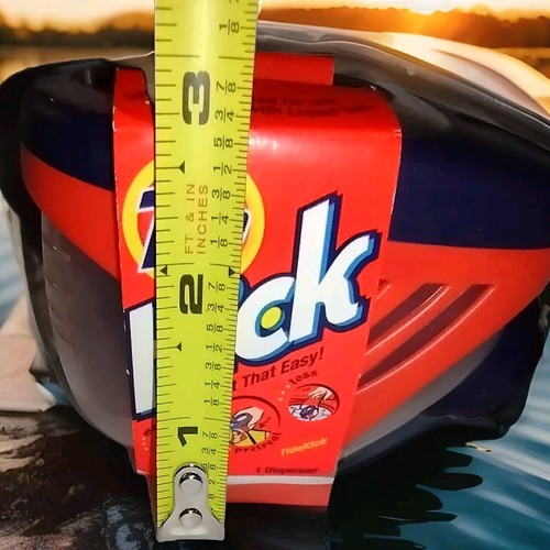 TIDE KICK STAIN PRETREAT DISPENSER LAUNDRY DETERGENT VTG DISCONTINUED 2000 Y2K - Picture 14 of 15