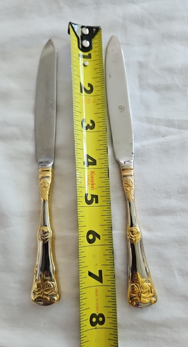 Royal Albert Old Country Roses Gold Accent Stainless Steel Hostess Serving Set - Picture 15 of 15