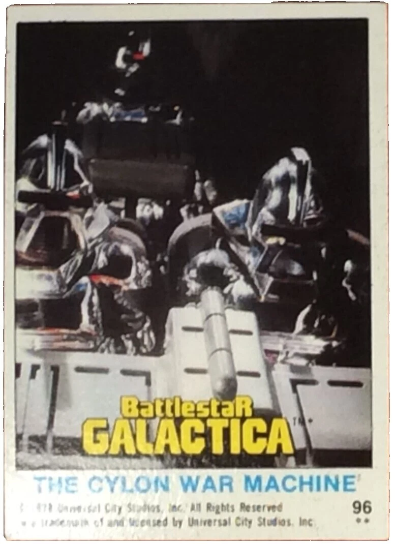 Battlestar Galactica Topps Sci-Fi Tarjetas de Colección coleccionable