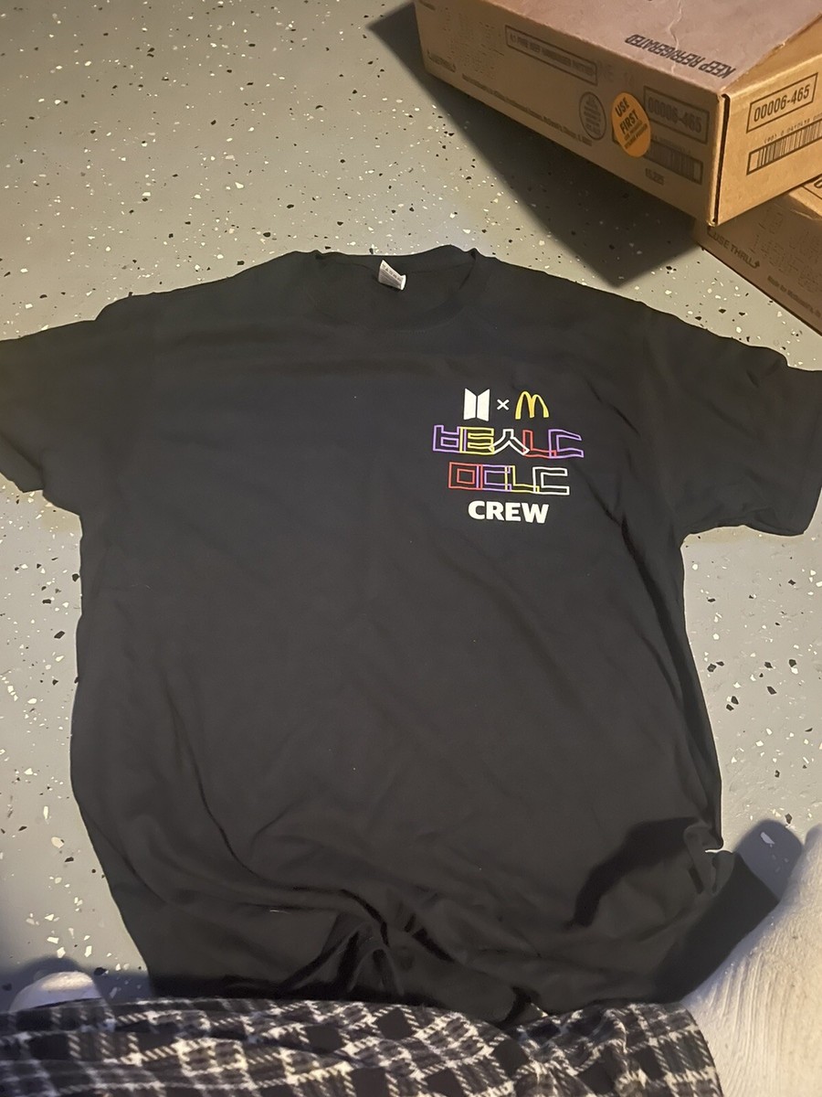 bts mcdonalds shirts (medium) | eBay