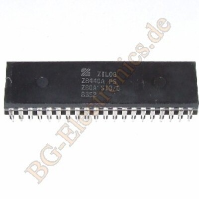 SGS Z8442AB1 Z80ASIO-2 - Controller I/O Seriale SIO PDIP-40 - Componente Elettronico Vintage