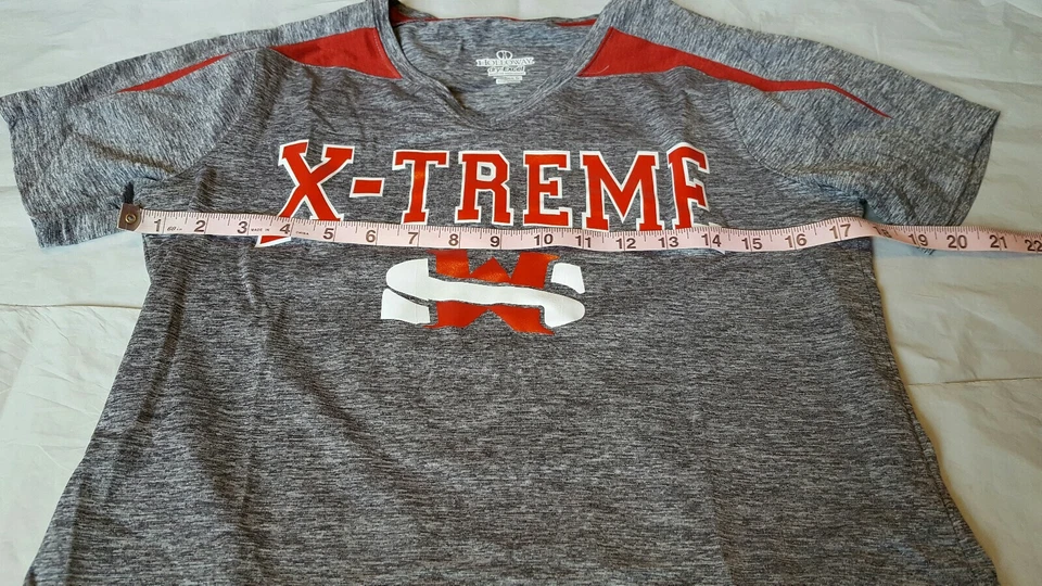 Top deportivo de manga corta Holloway Dry Excel X-TREME para mujer talla pequeña Foto 3 de 3