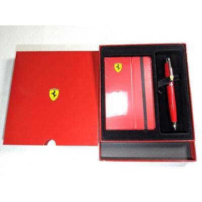Ferrari Ballpoint Pen and Notepad Set Ferrari