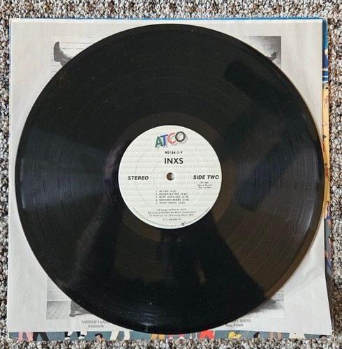 INXS - Self-Titled Debut LP 1980 New Wave ATCO 90184 Michael Hutchence - Nice - Picture 4 of 4