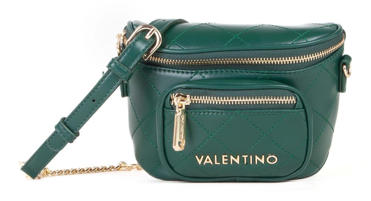 Sac Bandoulière VALENTINO Fall Re Camera Bag - Couleur Bosco Vert, Neuf Avec étiquettes