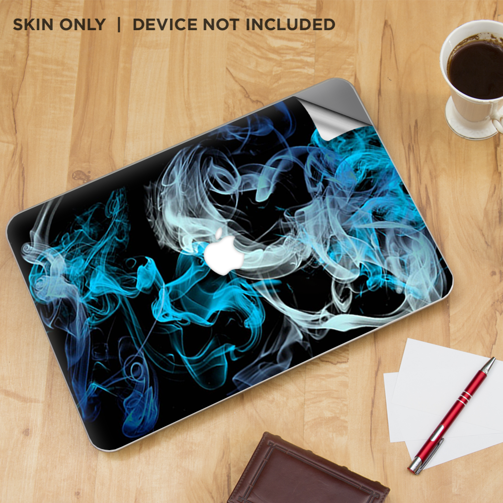 Skin Itsaskin Pour MacBook Pro 15" Retina - Bleu Rose Nuage De Fumée, Vinyle USA