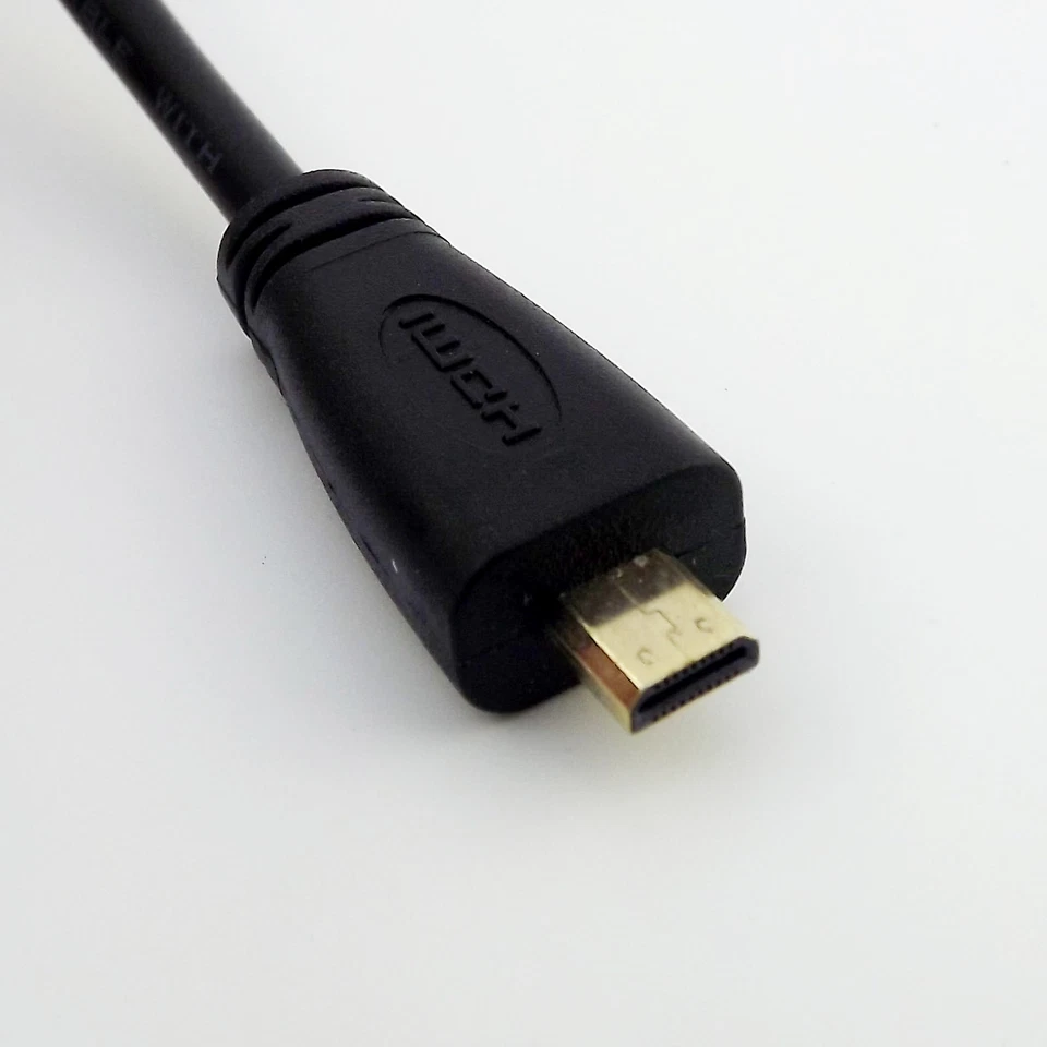 1ft M/F Extension Cable Micro HDMI-compatible 1.4 D Type Male to Female 30cm - Image 3 of 4