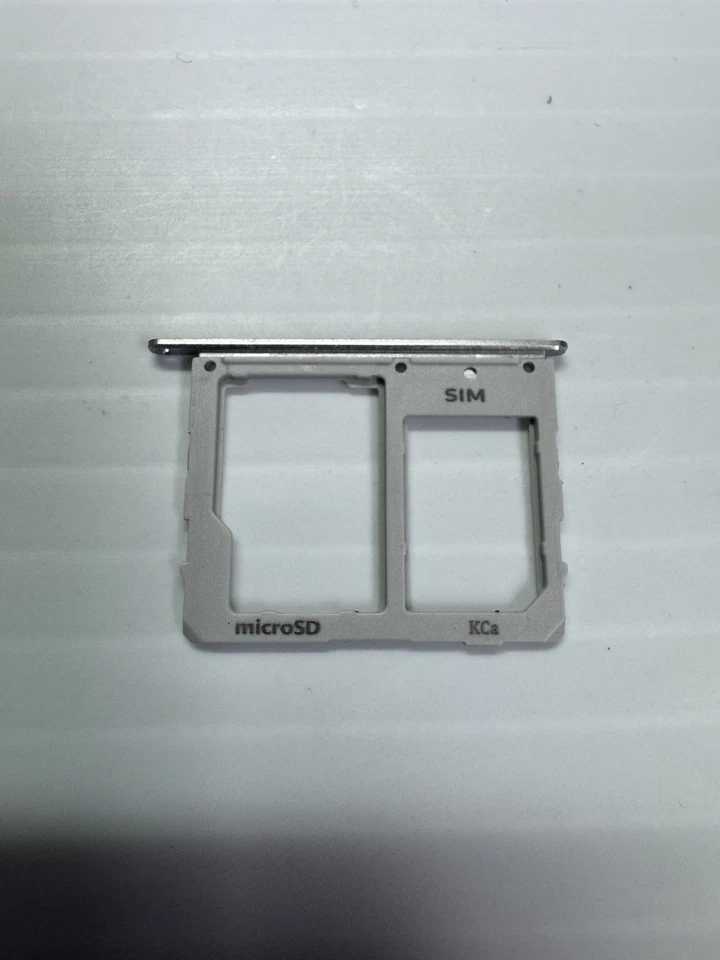 OEM SAMSUNG GALAXY TAB S5e SM-T725 727 REPLACEMENT GREY MICRO SD SIM CARD TRAY - Image 2 of 3