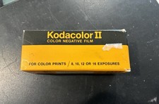 Kodak Kodacolor II C120 Cartridge Color Negative Film Expired 12/1981 SEALED