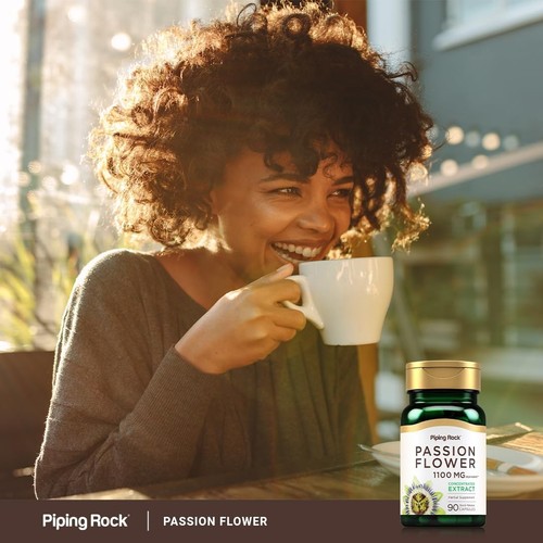Cápsulas de extracto de flor de la pasión | 1100 mg | 90 unidades | Suplemento herbal | No... - Imagen 6 de 7