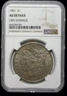1901 P Morgan Silver Dollar NGC - AU Details