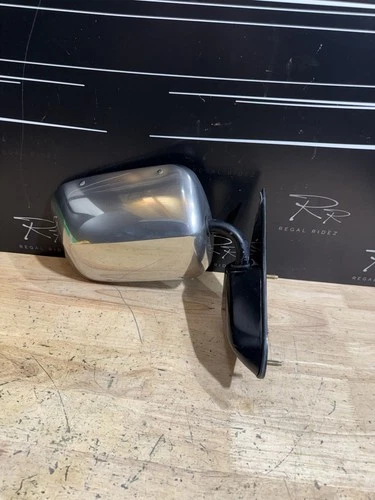 1988-1994 CHEVROLET C1500 EXTERIOR SIDE MANUAL MIRROR CHROME RIGHT PASSENGER