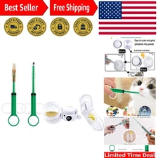 Medicine Feeder for Pets,,Pill Cutter,Pill Crusher for Cats and Dogs,4in1 Set...