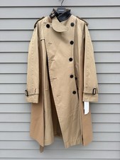 Sacai 24AW Cotton Gabardine x Wool coat