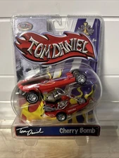 TOY ZONE TOM DANIEL CHERRY BOMB HOT ROD COLLECTIBLE MUSCLE 1:43 -Orange MIP Rare