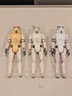 Vintage Star Wars Imperial Stormtrooper Action Figure Lot of 3 Kenner 1977