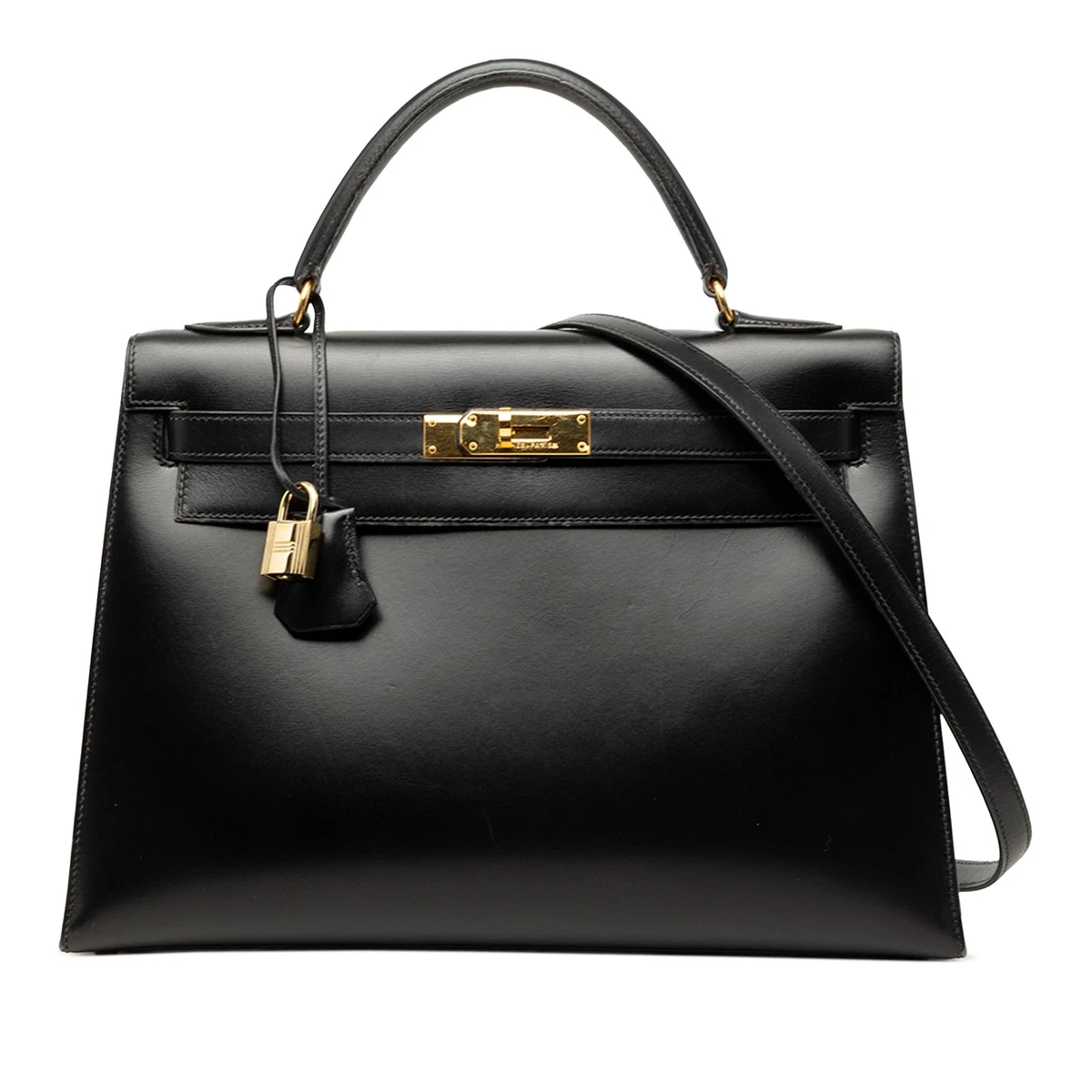 HERMÈS Kelly Box Leather Exterior Bags & Handbags for Women for