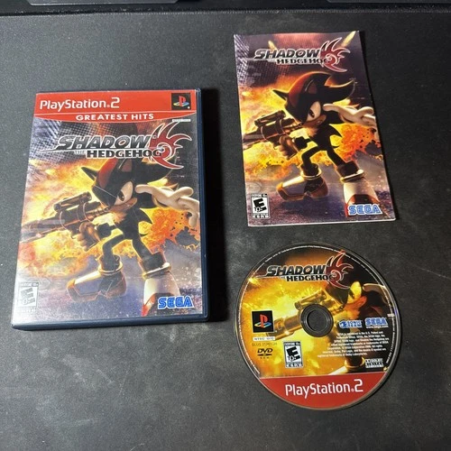Shadow the Hedgehog (PlayStation 2 PS2 2005) Greatest Hits Complete CIB - Tested