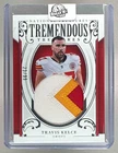 Travis Kelce 2025 National Treasures #TT-TKE Tremendous 3 Color Patch /99