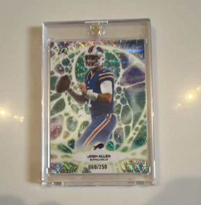 Josh Allen Buffalo Bills PT-23 Protonyx Aqua Surge #60/250 Topps Resurgence 2025