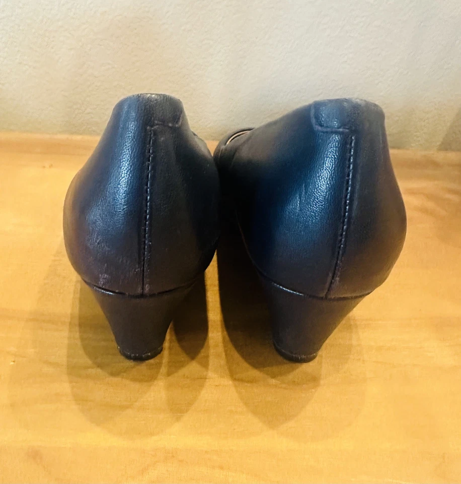 Aerosoles Women’s Shoes Navy Blue Inner circle Heels Pumps Size 8.5 M - Image 4 of 4