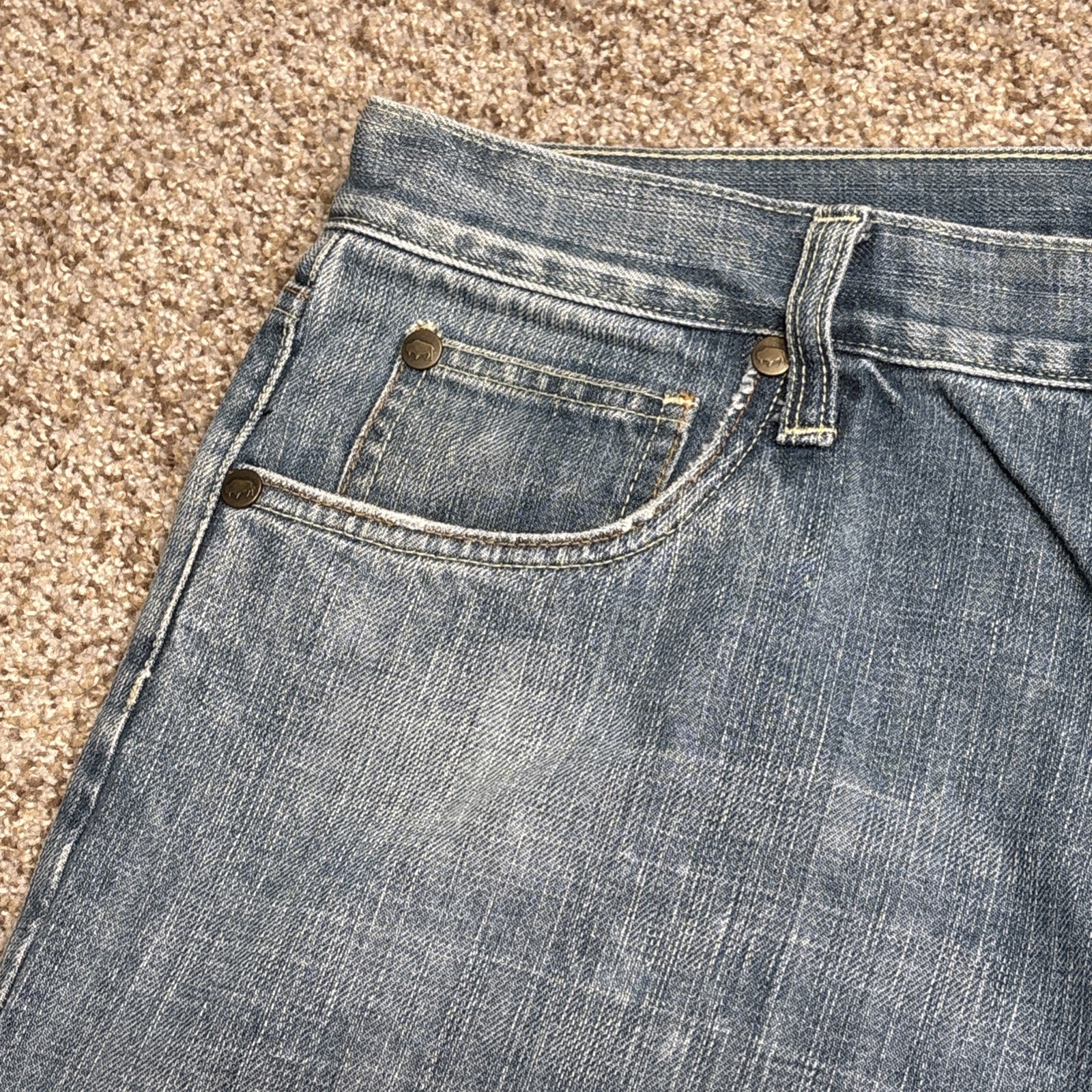 Chip Pepper Production C7P Malibu Beach Denim Jeans Mens 36x30 Fits 36 X 28.5 - View 3