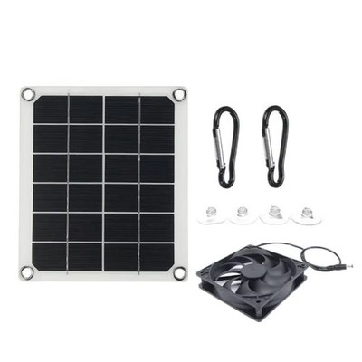 Solar Angetriebener Lüfter Solarpanel IP65 Wasserdicht mit Solarabluftvent L3Q3