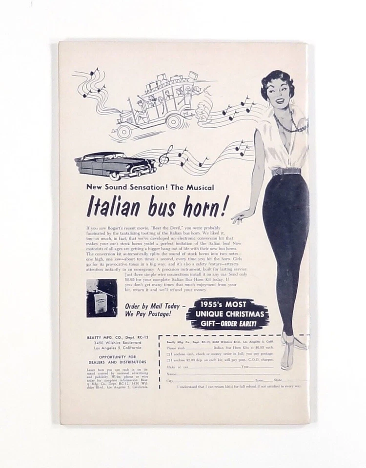 1955 Dec ROD & CUSTOM Hot Rods GEORGE BARRIS Aerodynamics BONNEVILLE FLATS more - Image 2 of 4